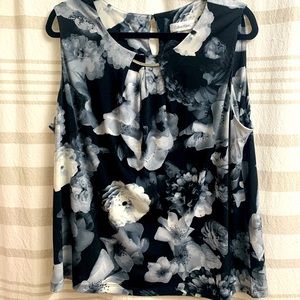 Calvin Klein sleeveless blouse